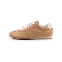 03-908396-5 DK. BEIGE Кеды женские (натуральная кожа)
