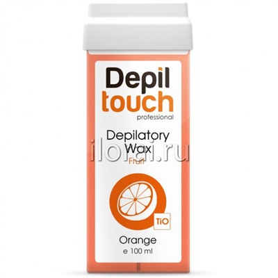 Тёплый воск с цитрусовым ароматом «Апельсин» Depiltouch 100 мл