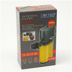 Внутренний фильтр Hidom AP-1200F, 800 л/ч, 13 Вт, регулировка направления потока, бесшумный