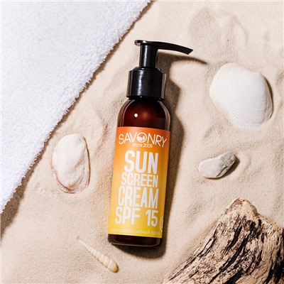 Солнцезащитный крем для лица и тела SPF 15 (100 мл)