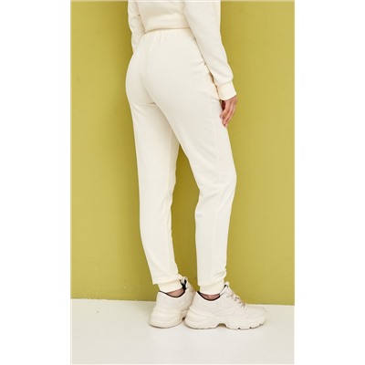 Брюки спорт F112-0801. milk