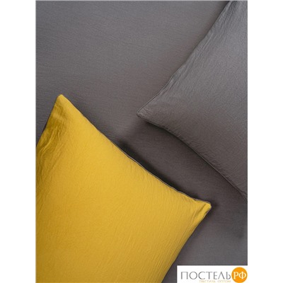 Sleepix ЮКО горчич/сер КПБ 220х240-1/230х250-1/50х70-2/70х70-2, 6 пр., 60%полимодал, 40%бамб. волокно