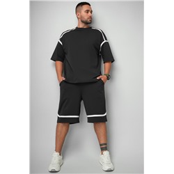 Мужской костюм оверсайз из футера двухнитки Happyfox