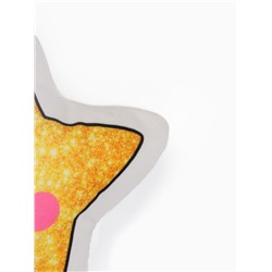 Подушка декоративная детская «Этель» Glow, 30×19 см, велюр