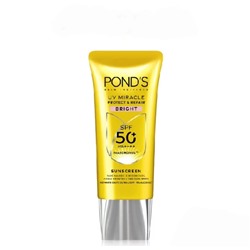 Солнцезащитный крем Pond’s UV Miracle Bright SPF 50+ PA++++, 30 мл