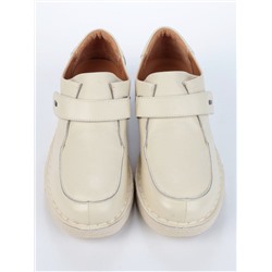 01-D7581-2 BEIGE Ботинки демисезонные женские (натуральная кожа)