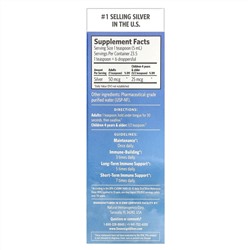 Sovereign Silver, Bio-Active Silver Hydrosol, коллоидное серебро для ежедневной поддержки иммунитета, с дозатором-пипеткой, 10 част./млн, 118 мл (4 жидк. унции)