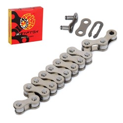 Велосипедная цепь BMX basic chain 1 speed (аналог) 1/2"х1/8"/80L