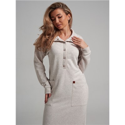 978 Платье "Меланж/капучино"