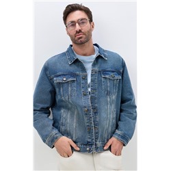 Куртка джинс F611-1283 m.blue