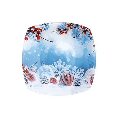 Тарелка малая «Морозные узоры»