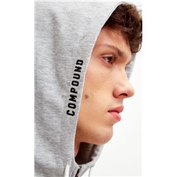 Толстовка F111–0502 grey melange