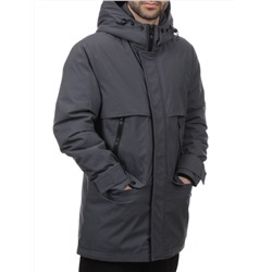 8891 DK. GRAY Куртка мужская зимняя облегченная (130 гр. холлофайбер)