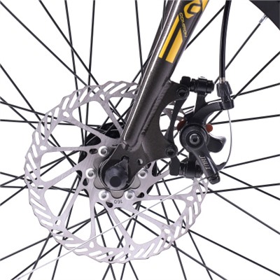 Велосипед 20" рама 12" 7sp COMIRON REBEL ригид чёрный