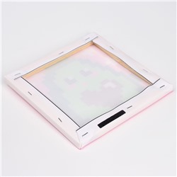 Картина помпошками на холсте «Авокадо», набор для творчества, своими руками