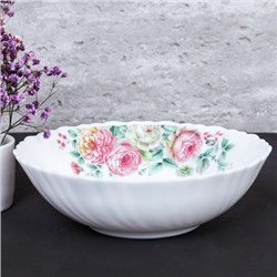 Набор суповых тарелок 6 штук 480 мл 155 мм / TW-60XN (7056) Кустовая роза