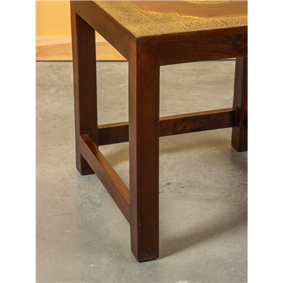 Табурет, 2 шт., 34.4×21×30 см, 35×30×32 см, дерево