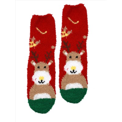 Носки НГ махровые р.35-40 "Christmas" Олень
