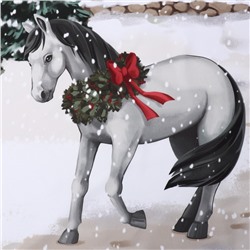 Шторы «Этель» Winter ranc, 145×260 см, 2 шт., 140 г/м²