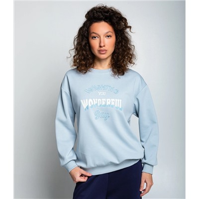 Свитшот #КТ2006 (7), голубой