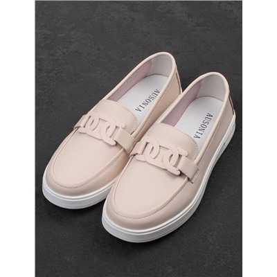 06-YE226-2 PINK Туфли женские (натуральная кожа)