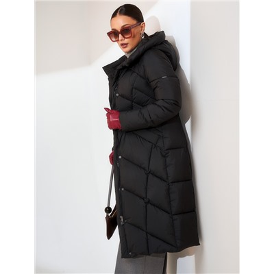 Пуховик женский черный