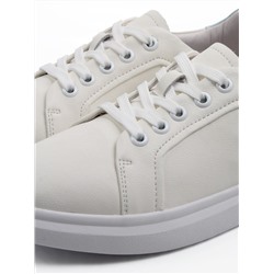 03-C935-10 MILK/LT. BLUE Кеды женские (натуральная кожа)