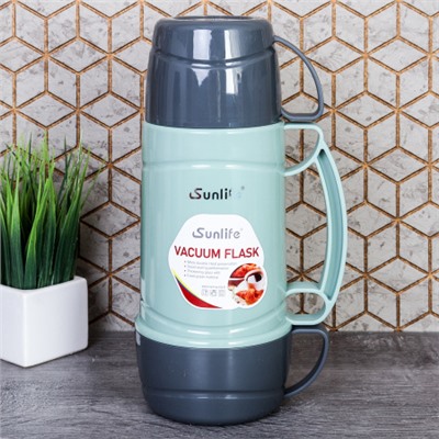 Термос 0,6 л со стеклянной колбой / 73060 /уп 24/