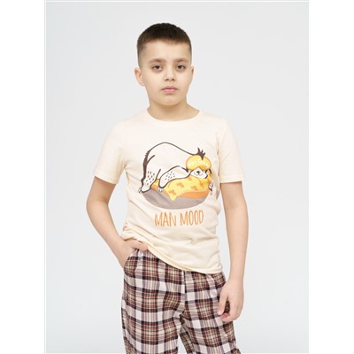 М28/3Д Пижама детская "Бежевый"