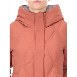 2158  TERRACOTTA Пальто зимнее облегченное  женское YINGPENG (150 гр. холлофайбер)