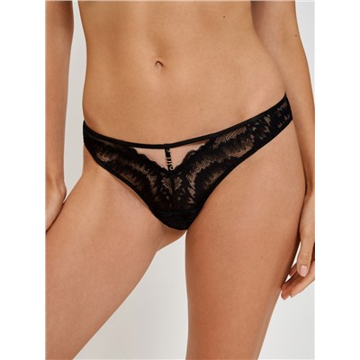 Трусы стринги-бразилиано жен. Adikons черный Infinity Lingerie