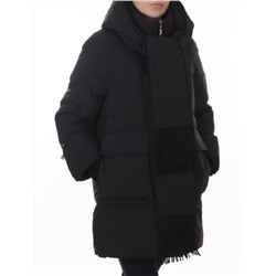 H781 BLACK Куртка зимняя женская (200 гр. холлофайбер)