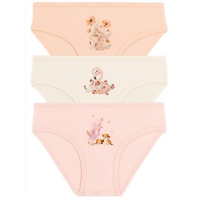 5708 Трусы для девочек многоцвет (BAYKAR)