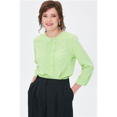 Блуза со смещённой застёжкой