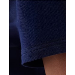 Платье-поло трикотажное