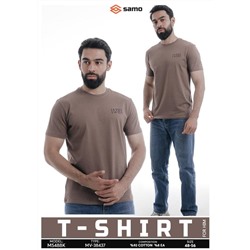 Футболка мужская (38437) 5488к  кофейный Samo