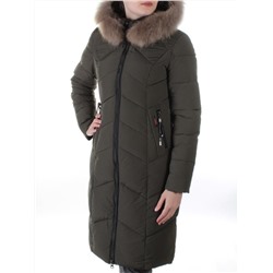 19-861 SWAMP Пальто с мехом енота Kacuci