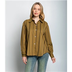 Рубашка #КТ129 (1), оливковый