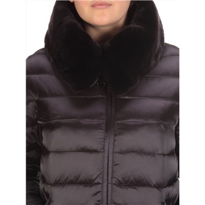 815 BLACK Пальто зимнее женское VISDEER (200 гр. тинсулейт)