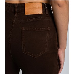 Джинсы #КТ8928, шоколадный