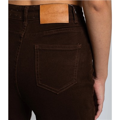 Джинсы #КТ8928, шоколадный