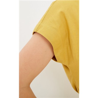 Платье F212-0322-1 mustard