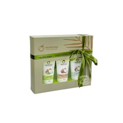 Подарочный набор  крем для рук 3 аромата от Tropicana Coconut Hand Cream Gift Set  3 шт по 50 гр
