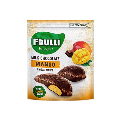«O'Zera», конфеты Frulli суфле манго в шоколаде, 125 г
