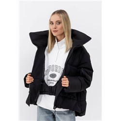 Пуховик женский черный