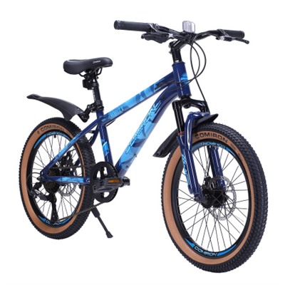 Велосипед 20" рама 12" 7sp COMIRON REBEL морской хаки