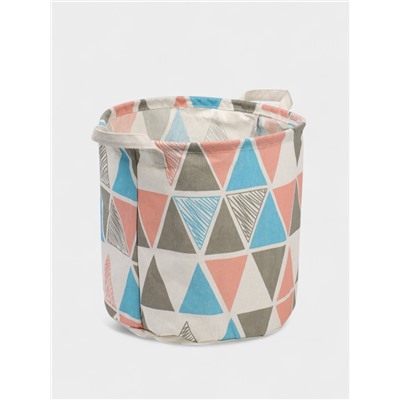 Корзина для белья Доляна «Ромбы», 30×30×30 см