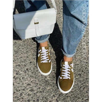 Exodo · 1200EX Kaki+Ab.Zapatos PELLE Milan (930) trebol АКЦИЯ