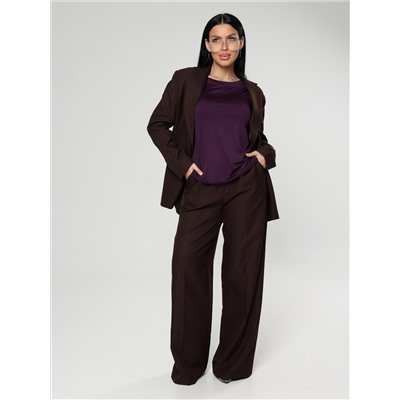 Энкар - лонгслив баклажан