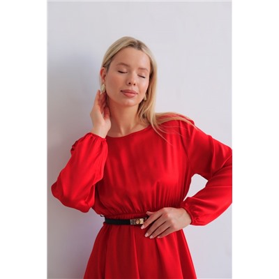 15552 Платье красное